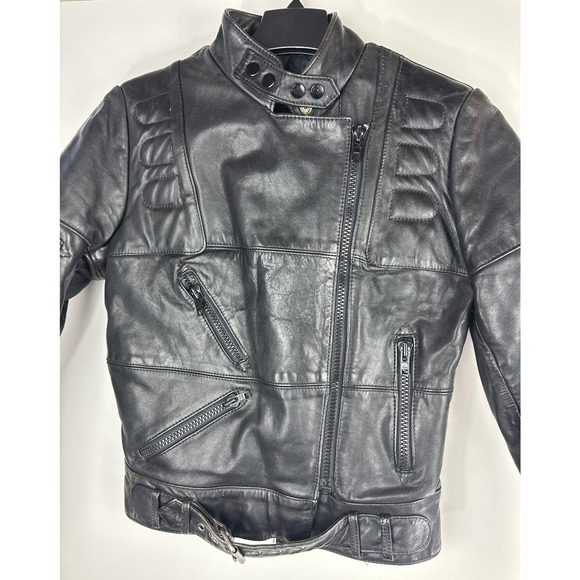 Vintage Hein Gericke x Harley Davidson Leather Motorcycle Jacket Double Zipper - Picture 7 of 16